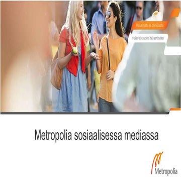 Metropolia somessa huhtikuu 2016