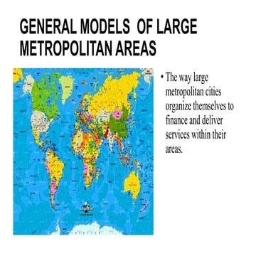 Metro Governance : Models & Variations. | PPTX