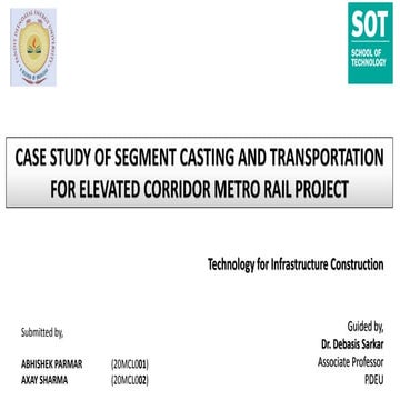 Metro rail segments