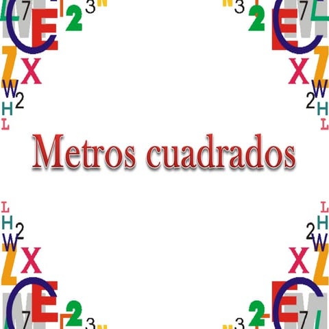 Metros cuadrados