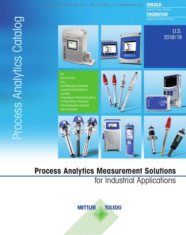 Mettler Toledo Process Analytics Catalog 2018 2019