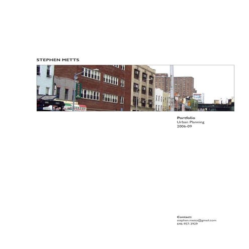 NYC Projects 2006-09