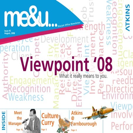 Me&U - Atkins Official Newsletter