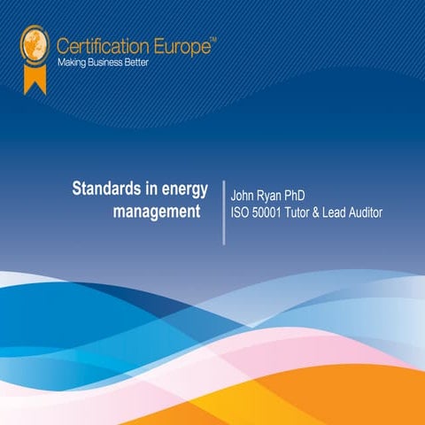 ISO 50001 Energy Management Presentation