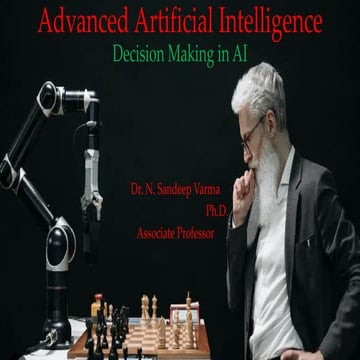 Advanced Decision Making in Artificial Intelligence: Utility and ...