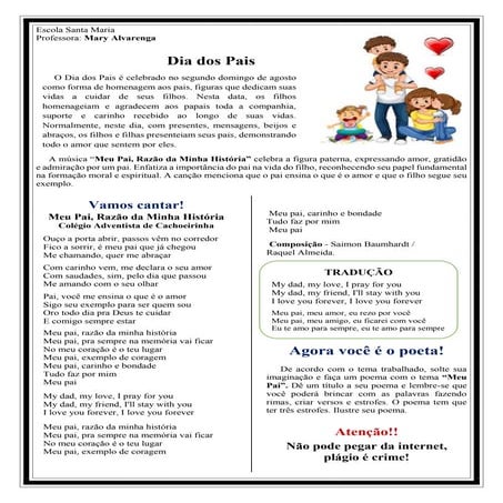 Meu  Pai,  Razão  da  Minha  História...