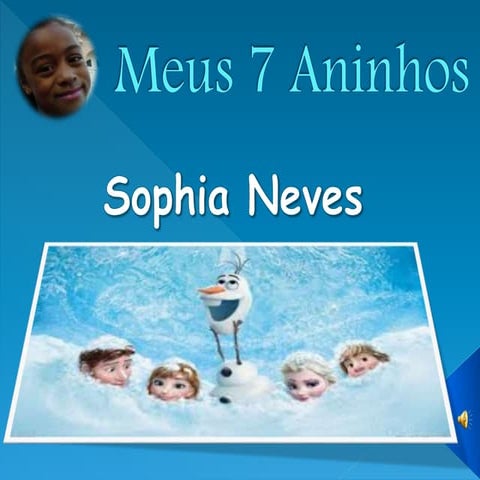 Sophia Neves Aniversário