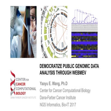Bio-IT 2017 - Session 7: Next-Gen Sequencing Informatics