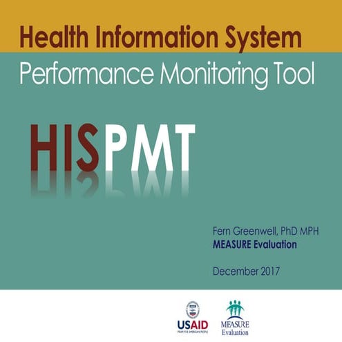 Health Information System Performance Monitoring Tool