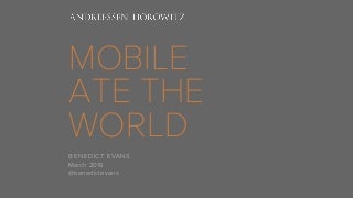 Why Mobile is Everything