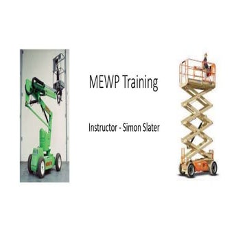 Mewp training 