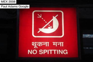 No Spitting - Designing User Experiences in Emerging Markets