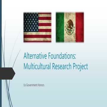 Mexican and US Government Foundations