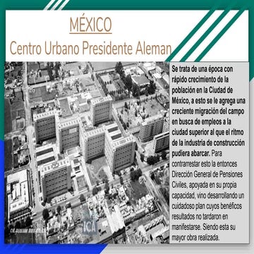 Centro Urbano Presidente Aleman - Mexico