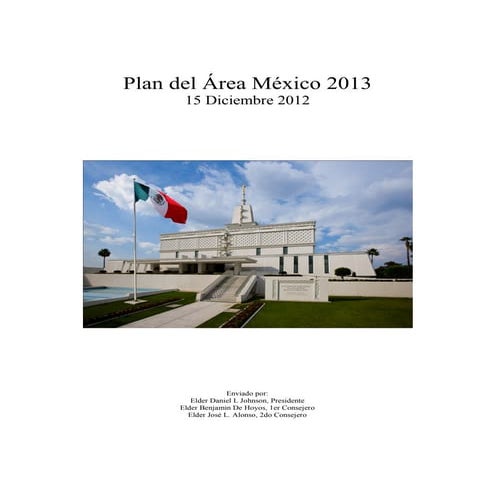 Mexico area plan 2013 spanish final