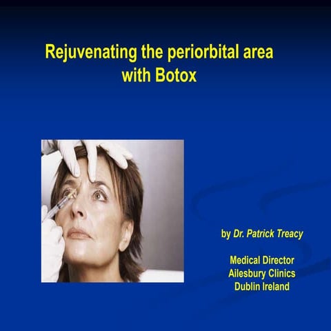 Using Botox for Periorbital Rejuvenation 