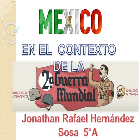 MEXICO EN CONTEXTO DE LA SEGUNDA GUERRA MUNDIAL.pptx