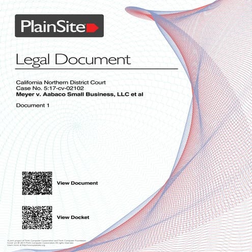 Meyer vs Aabaco - Yahoo Small Business