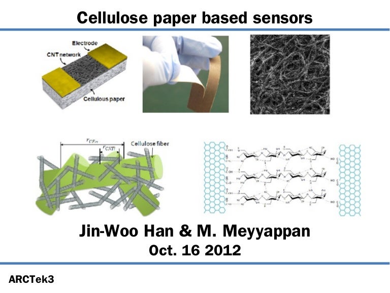Cellulose Paper Based Sensors
