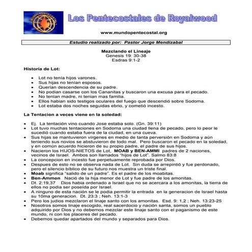 Mezclando El Linaje Santo