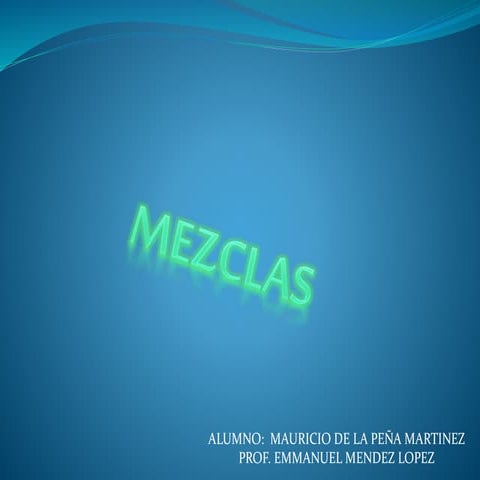 Mezclas