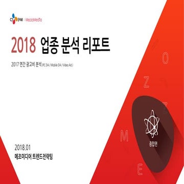 [메조미디어] 2018 업종분석 리포트_종합