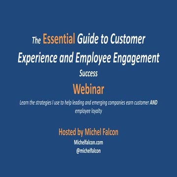 Customer experience and employee engagement strategy