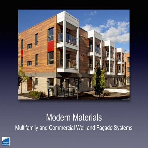 Multifamily and Commercial Complete Wall Systems