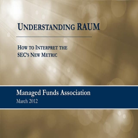 MFA RAUM Calculation