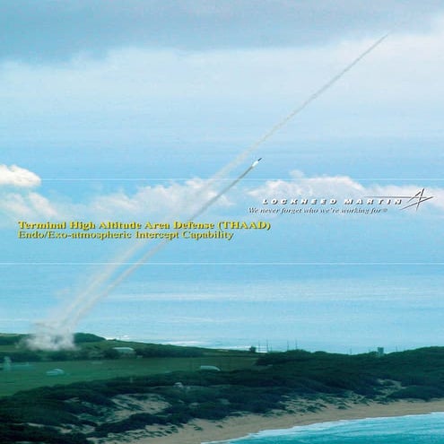 Terminal High Altitude Area Defense THAAD 