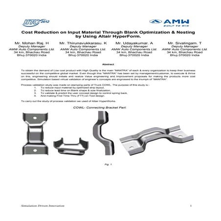 Mfg 03 cost_reduction_on_input_material_through_blank_amw