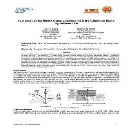 Mfg 04 fld_creation_for_ss304_using_experiments_nirma_university