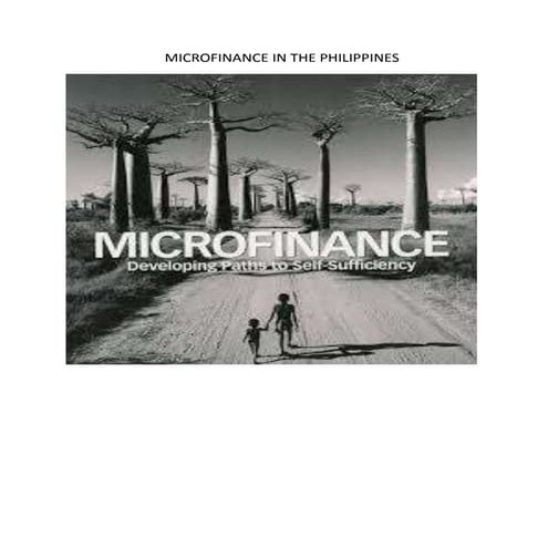 Microfinance in Philippines