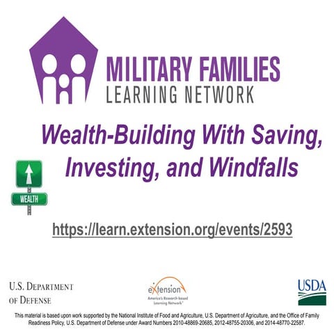 Wealth Building with Saving, Investing and Windfalls-06-16 | PDF