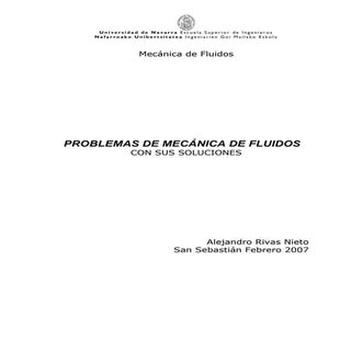 M fluidos problemas