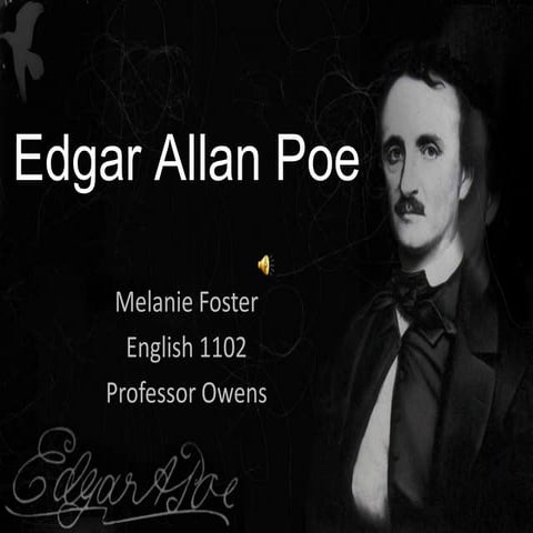 English 1102, Owens- Edgar Allan Poe