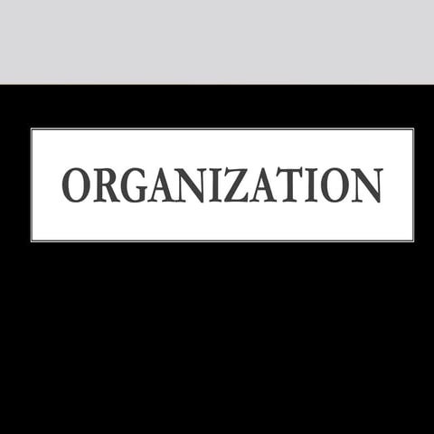 Organization: Meaning and Types; Delegation of Authority & Span of control