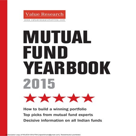 Mutual fund yearbook 2015