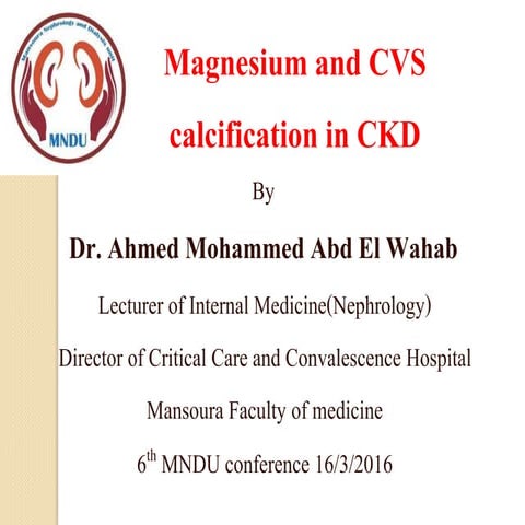 Mg  cvs calcific