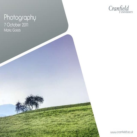 Photography - Basic Understanding