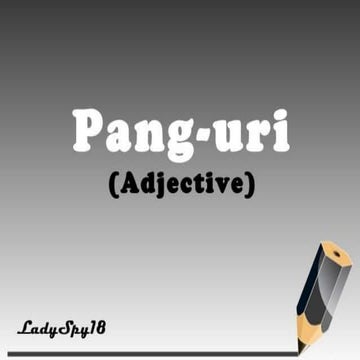 Mga Angkop na Pang-uri