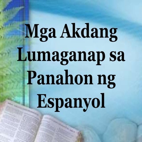 Filipino 8 Mga Akdang Lumaganap sa Panahon ng Espanyol