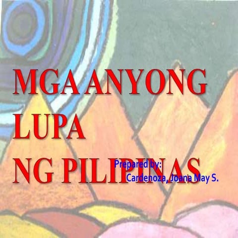 Mga Anyong Lupa