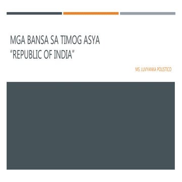 Mga bansa sa timog asya