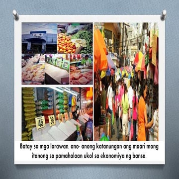 Mga estruktura ng pamilihan