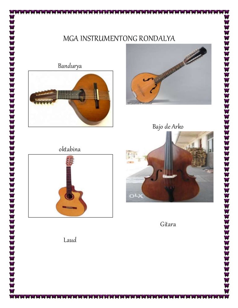 Mga Uri Ng Instrumento Mga Uri Ng Instrumento