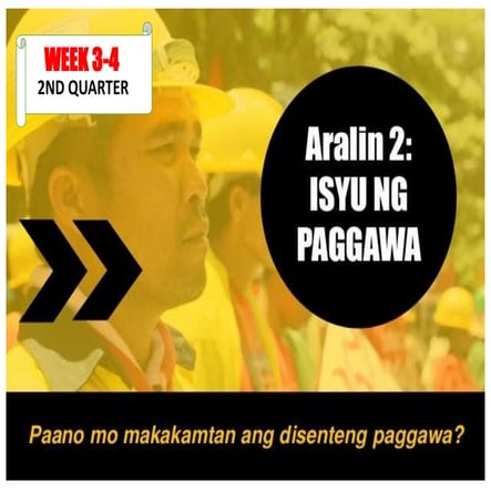 Mga Issue ng Paggawa.pptx