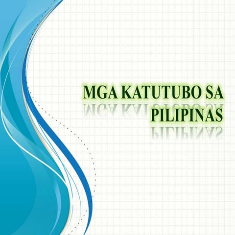 Mga Katutubo sa Pilipinas