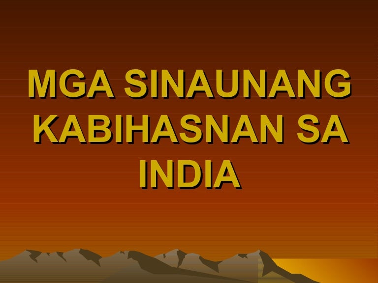Ano ang dating pangalan ng Bansang India