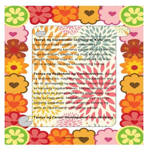 Mga Teorya - Edukasyon sa Pagpapakatao (EsP)